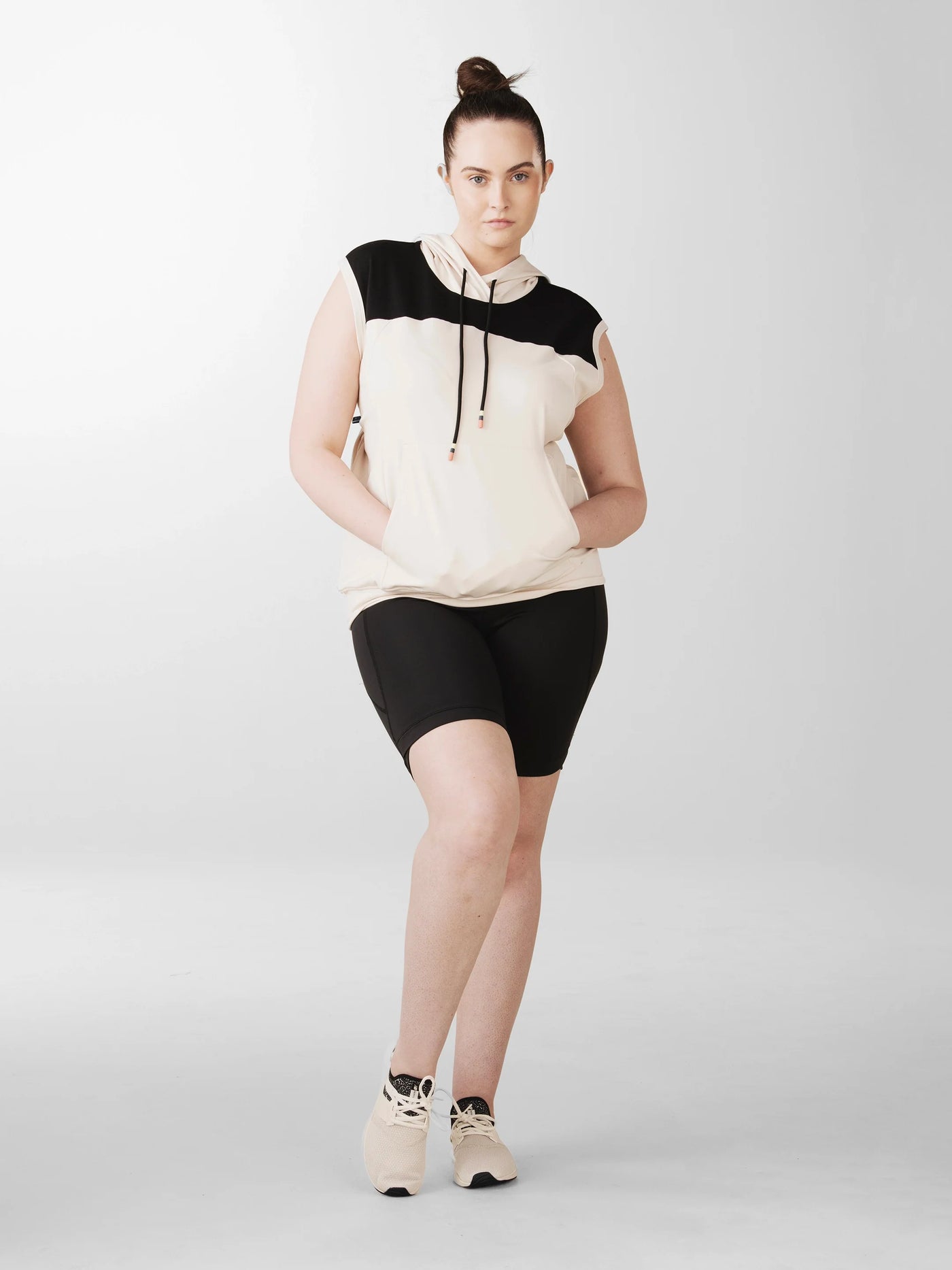 Sleeveless Warm Up Hoodie