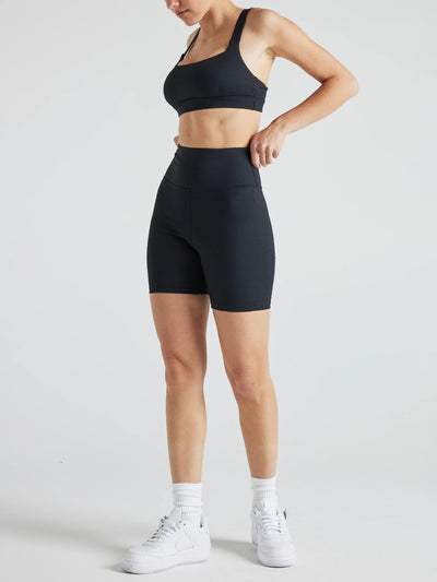 Renew Rib Square Neck Bra