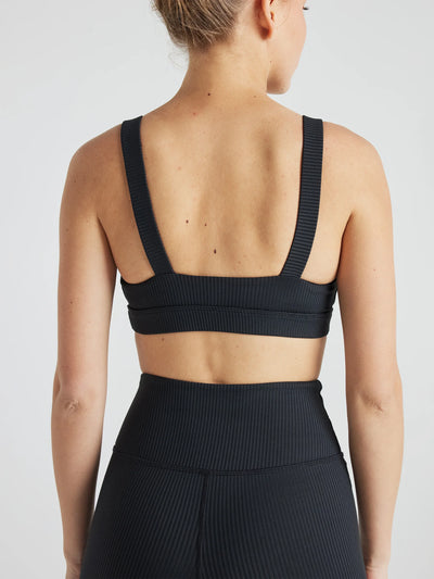 Renew Rib Square Neck Bra