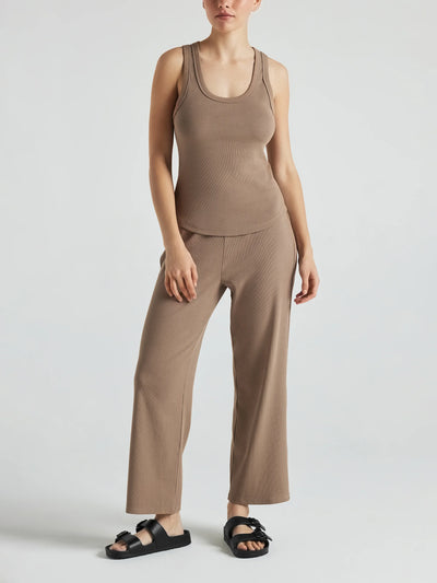 Serene Rib Relaxed Pant
