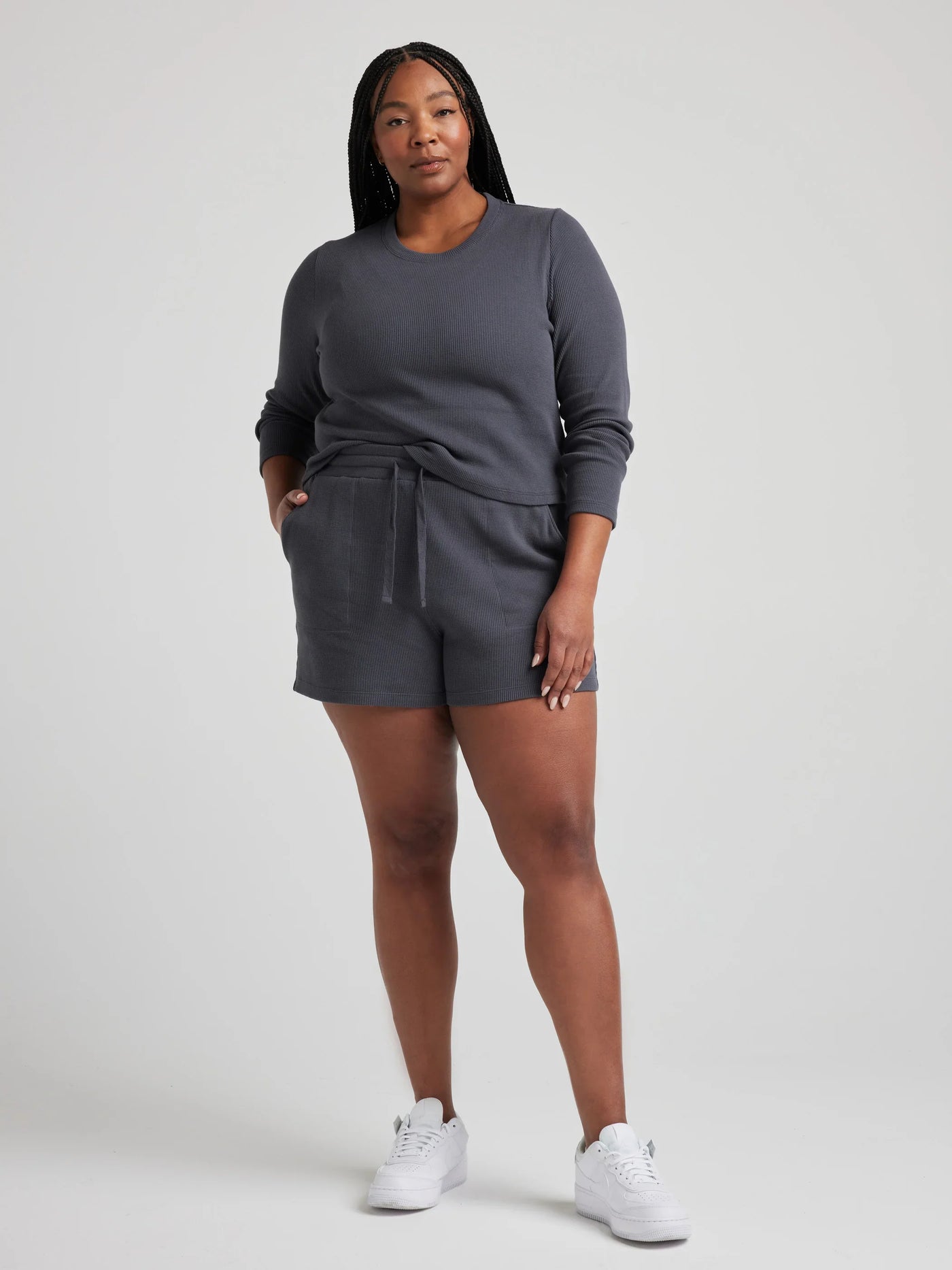 Organic Thermal Long Sleeve Crew