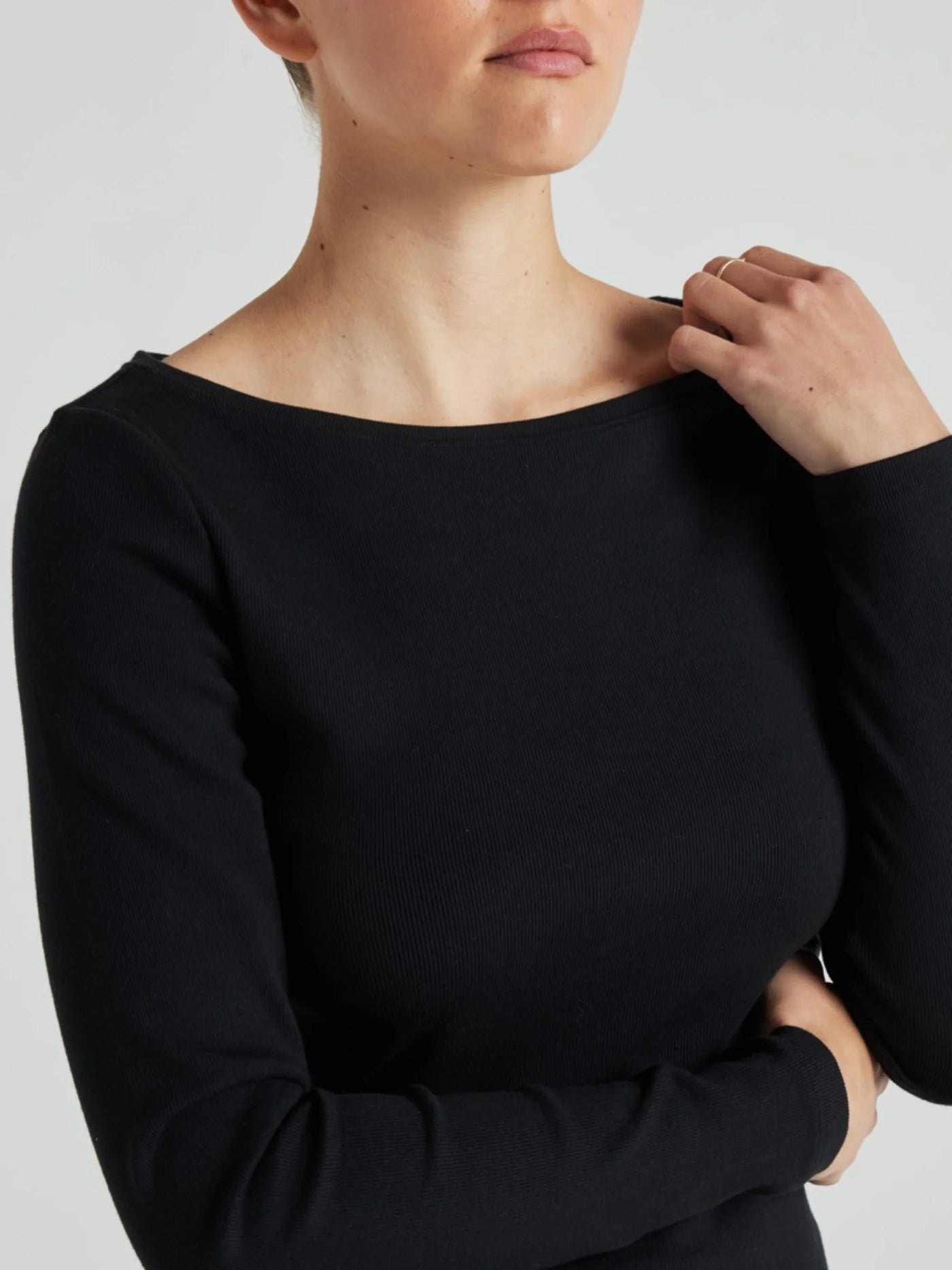 Serene Rib Long Sleeve Top