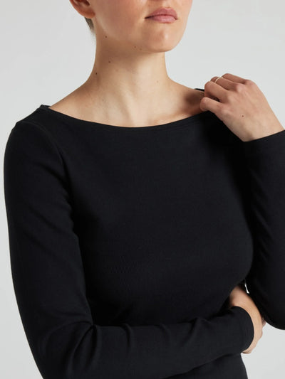 Serene Rib Long Sleeve Top