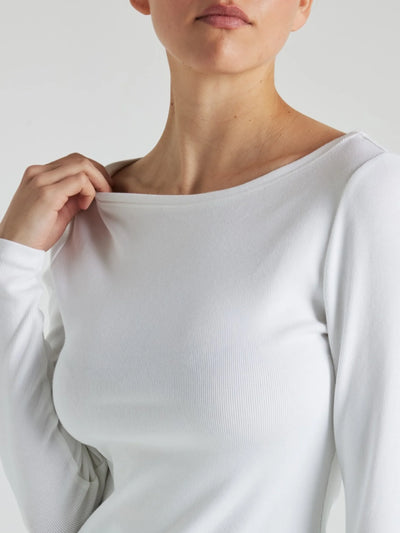 Serene Rib Long Sleeve Top