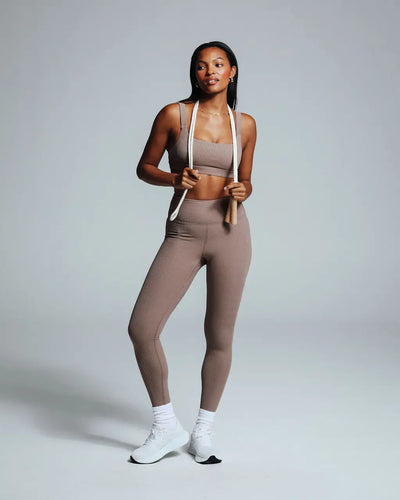 Renew Rib Square Neck Bra